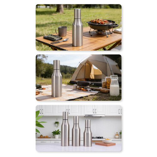 Ölspenderflasche zum Kochen und Backen in der Küche,-7M 2