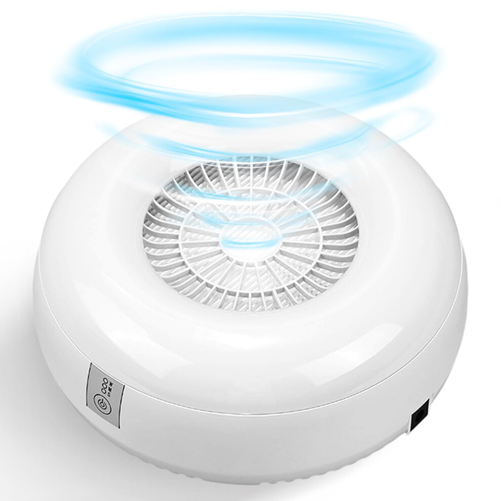 Unimiko Nail Dust Collector, Quiet And Powerful Fan Dust Collector For Nail Tech With Reusable Filter, 50,000-Hour Lifespan, For Acrylic Nail Polishin