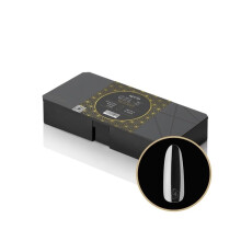 Apres Gel-X Round Box of Nail Tips | 280 Gel-X Tips, Soft Tips, 14 Sizes 00-9 | Half-sizes Included (Sculpted Round Long, 280.00 Fl Oz (Pack of 1))