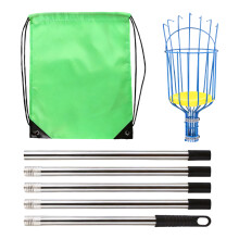 Fruit Picking with Basket, Apples Picking Tool-Blue 2m