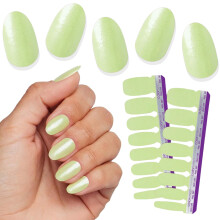 Color Street Prickly Pear Shimmer Nagelstrips