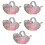 5Pcs/Pack Elegant Pink butterflycake Boxes Perfect For Unique-A 1