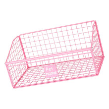 Spacious Animal Accessory Container With Practical Angled-Pink