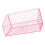 Spacious Animal Accessory Container With Practical Angled-Pink 1
