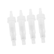 Multipurpose Spring Action Liquid Container-Clear 4 pieces