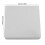 Square Stretch Tablecloth - Polyester, 86 cm, White 3