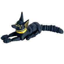 Egyptian God Anubis Dog Sculpture With Realistic Joints 3D-L