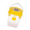 2PCS Sun Energy Powered Insect Container Physical-Yellow 1