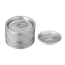 Pack Of 20 Aluminum Beverage Can Lid With Easy Pull Tab-Silver