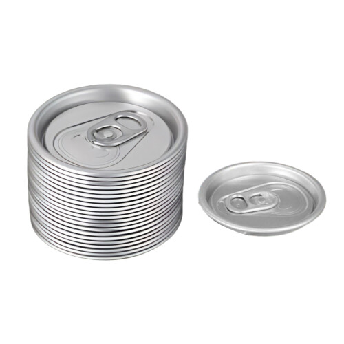 Pack Of 20 Aluminum Beverage Can Lid With Easy Pull Tab-Silver