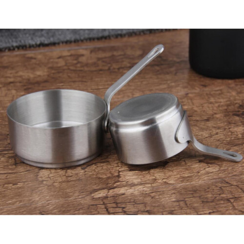 Stainless Steel Mini Saucepan 100ml 2