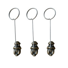 Artistic Animal Figure Note Holders In Sturdy Metal-Monkey