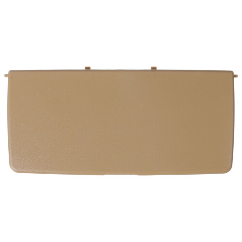Beige Sun Visor Mirror Cover Set for Car