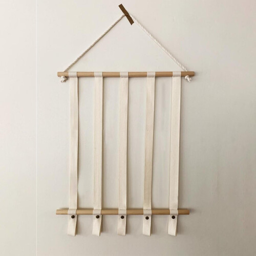 Wood Hair Bow Holder Wall Organizer