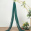 Teal Cotton Cheesecloth Backdrop Curtain Panel 20ft 1
