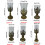 Tornadoes Candle Holders Pillar Candle Holders with-25W371JD 4