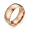 mm Wolframstahl-Ehering, Silber, Gold, Roségold 1