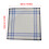 Men Handkerchief Retro Pattern Soft Breathable Cotton 38x38cm-7 4