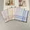 Men Handkerchief Retro Pattern Soft Breathable Cotton 38x38cm-7 5