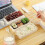Stackable Bento Box – 3-Compartment, Wheat Fibre, Beige 5