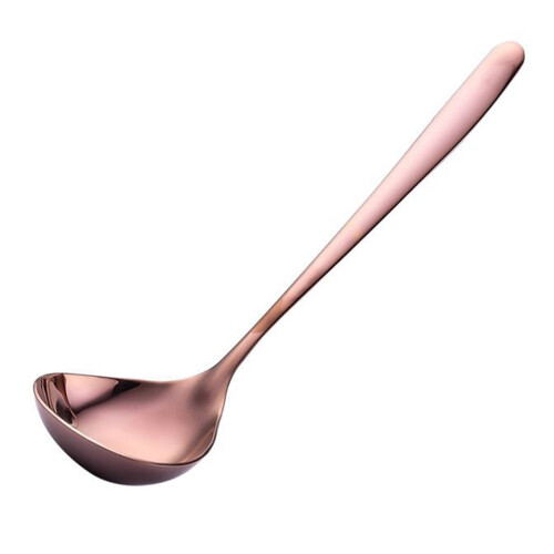 Suppenlöffel aus Edelstahl, 20 cm x 6 cm