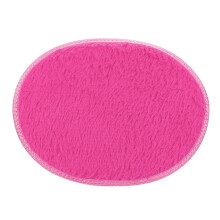 Tapete antiderrapante rosa choque para banheiro, 30 x 40 cm (11,81 x 15,75 polegadas).