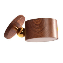 Bedroom Beside LED Wall Light Indoor Lighting for- wood sapele