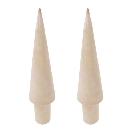 Wood Pizzelle Roller Krumkake Ice Cream Cone Roller Mold Waffle