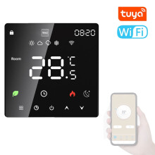 Teirmeastat Cliste Tuya WiFi LCD le haghaidh Téitheoir Uisce Leictreach1