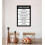 Motivational Core Values Canvas Print 12x18 Inch Framed 4