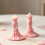3D-Blumenkleid-Silikon-Kerzenformen, lebensmittelechtes Silikon 5