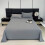 Microfiber Flat Sheet 180x230cm Grey 1