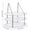 Vertical Clothes Drying Rack For Sweaters With Sturdy-Gray 4