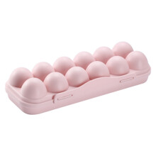 Porta-ovos empilhável para geladeira, 12 unidades