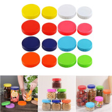16-Piece Mason Jar Lids Set – 8 Regular & 8 Wide Mouth