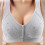 Lulshou Front-Button Bra for Women – Soft Wire-Free Sleep 1