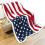 US Flag Sherpa Throw Blanket 50 x 60 in 1