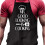 Delantal de cocina de algodón con un bonito estampado de texto. 1
