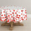 Round Polyester Tablecloth 70 x 70 Inch 1