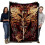 Κουβέρτα Flame Blade από Ruth Thompson Cotton Throw72x54 1