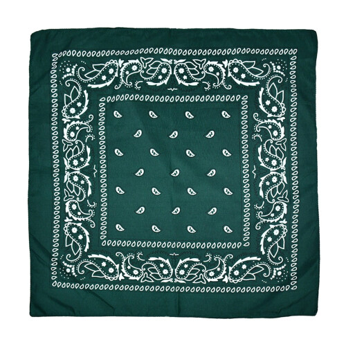 Cowboy Polyester Bandana 22x22 Inch