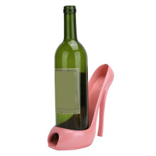 Présentoir à vin élégant en forme de talon haut (1 pièce)