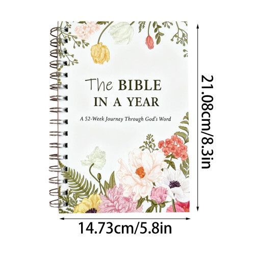 Bible in a Year Study Journal A5 52-Week Devotional 2