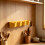 Space Saving Wall Hook Rack In 4 Color Constructed From-Orange 3