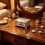 Luxurious Antique Finish Jewelry Display Case Durable-White 3