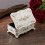 Luxurious Antique Finish Jewelry Display Case Durable-White 7