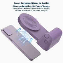 Magnetische smartphone camerahouder met Bluetooth-afstandsbediening