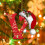 Chmadoxn Christmas Tree Ornament Initial with Red Hat 26 4