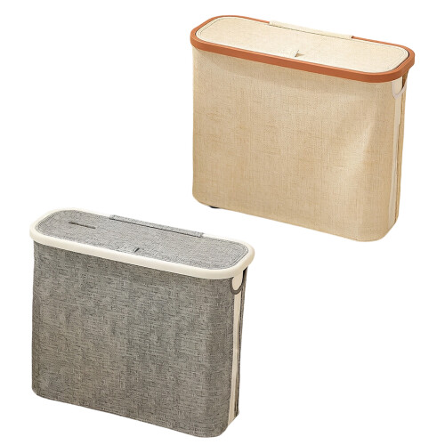 Toilet Paper Holder Fabric Storage Solution For Bathroom-A02 1