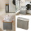 Toilet Paper Holder Fabric Storage Solution For Bathroom-A02 3